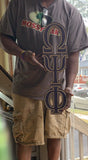 Omega Psi Phi Fraternity - 23" (Inch) Big Block Letters Vertical (Painted)