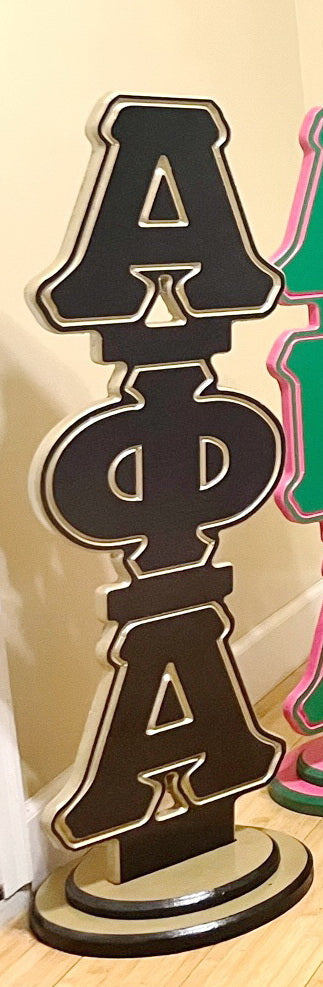 Alpha Phi Alpha Stand Up Letters 36' in.