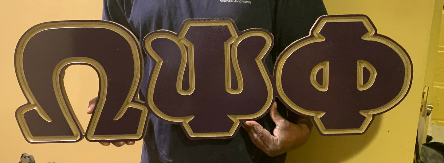 SUPASIZE Que Letters