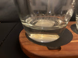 Omega Psi Phi Fraternity -Flight with Slate Coasters