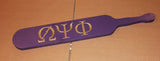 Omega Psi Phi Fraternity - 34" (Inch) Carved Paddle (Painted) Eyes Front...