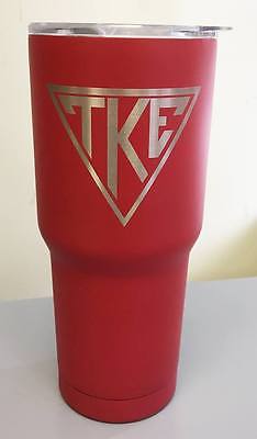 Tau Kappa Epsilon (TKE) Fraternity - 30 oz. RTIC Tumbler