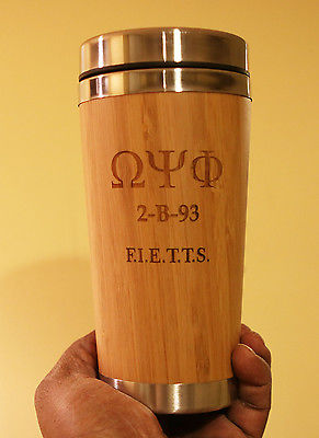 Omega Psi Phi Fraternity - Carved Wooden/Stainless Tumbler – Creative CNC  Carvings