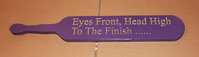 Omega Psi Phi Fraternity - 34" (Inch) Carved Paddle (Painted) Eyes Front...