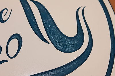 Zeta Phi Beta Sorority - 20" (Inch) Carved Inner Crest (Painted)