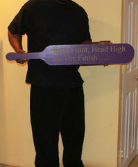 Omega Psi Phi Fraternity - 34" (Inch) Carved Paddle (Painted) Eyes Front...