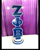 Zeta Phi Beta - Stand Up Letters 36"