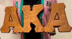 Alpha Kappa Alpha - Wooden Greek Letters 31" Wide