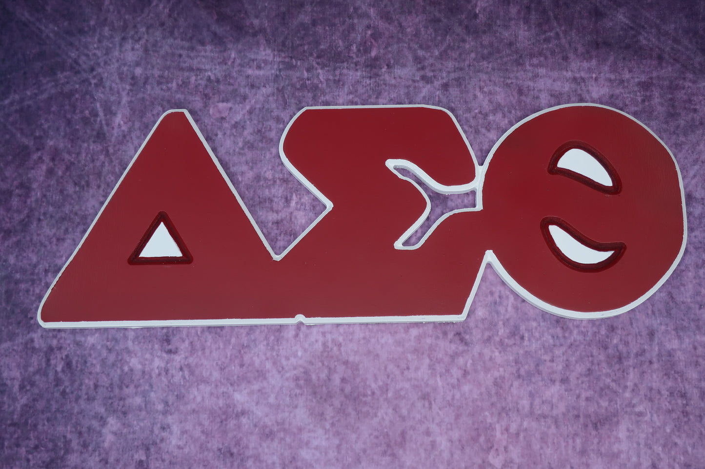 Delta Sigma Theta - Bubble Letters (Horizontal) 30" in.