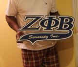 Zeta Phi Beta Tail Patch 23"