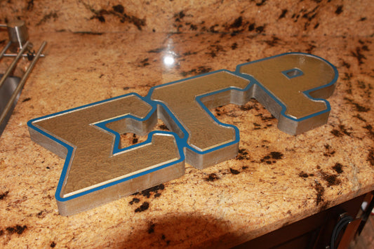 Sigma Gamma Rho Block Letters 22" (Painted)