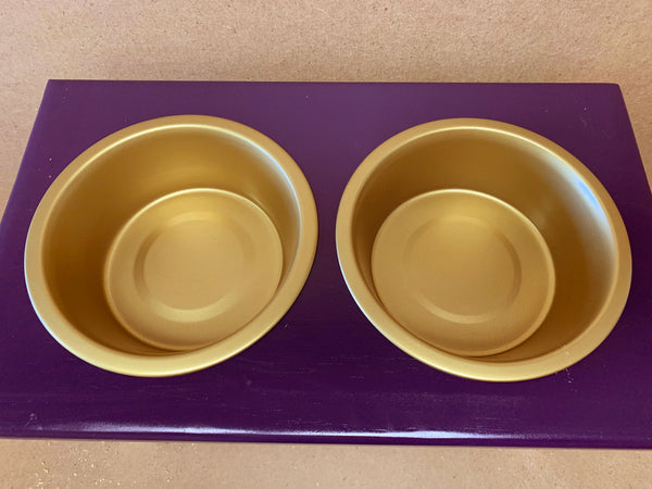 Omega Psi Phi Dog Owner Feeder Bowl Stand