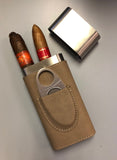 Alpha Phi Alpha Cigar Carrier (Leather Personal) - Custom