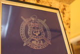 Omega Psi Phi Cigar Humidor  - Holds 40-50 Cigars