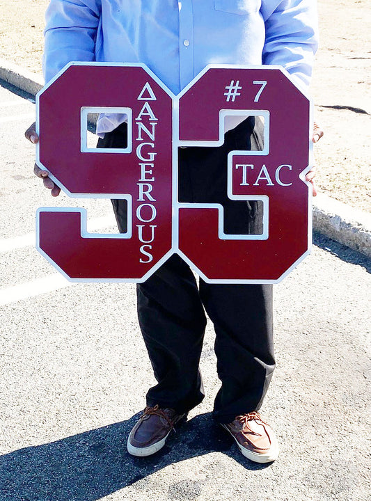 Delta Sigma Theta - Number Year Plaque