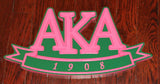 Alpha Kappa Alpha Wall/Desk Plaque 16" Wide