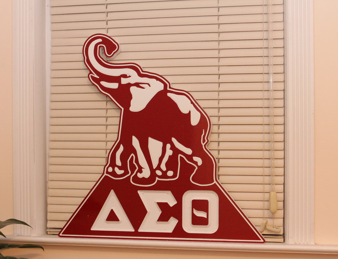 Delta Sigma Theta - Elephant 20" Tall