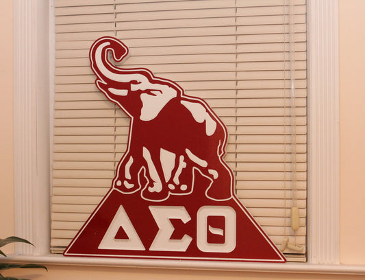 Delta Sigma Theta - Elephant 20" Tall