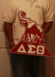 Delta Sigma Theta - Elephant 20" Tall