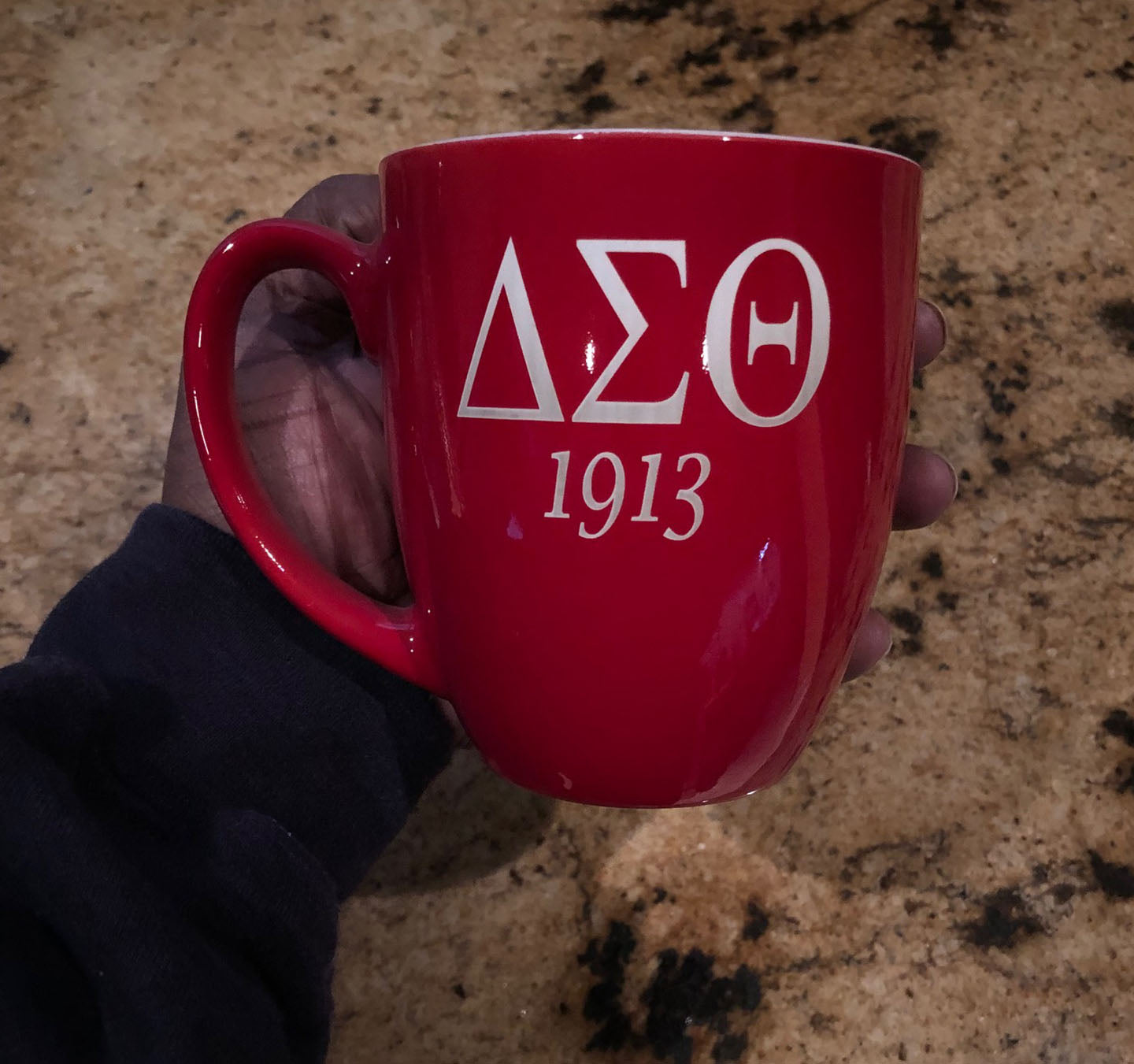 ENGRAVED Delta Sigma Theta Sorority - Coffee Mug - 16 Oz.  (Quantity 2)