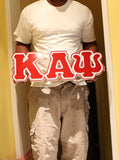 Kappa Alpha Psi Fraternity - 22" (Inch) BIG BLOCK LETTERS (Painted)