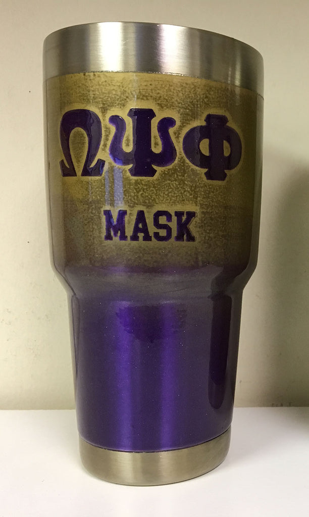 Omega Psi Phi - 30 oz RTIC Tumbler (Ombre - Dual Color Fade) – Creative CNC  Carvings