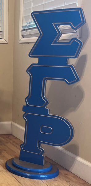 Sigma Gamma Rho Stand Up Letters 36' in.