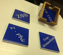 Zeta Phi Beta - Ceramic Coasters